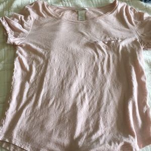 Light pink lounge t-shirt